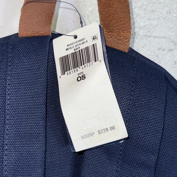 Polo Ralph Lauren Men's Polo Bear Canvas Backpack - blue $225 - Picture 7 of 11